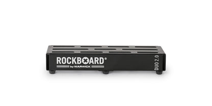 RockBoard RockBoard Pedalboard Duo 2.0 w/ Gig-Bag - RBO B 2.0 DUO B - 12.5" x 5.25"