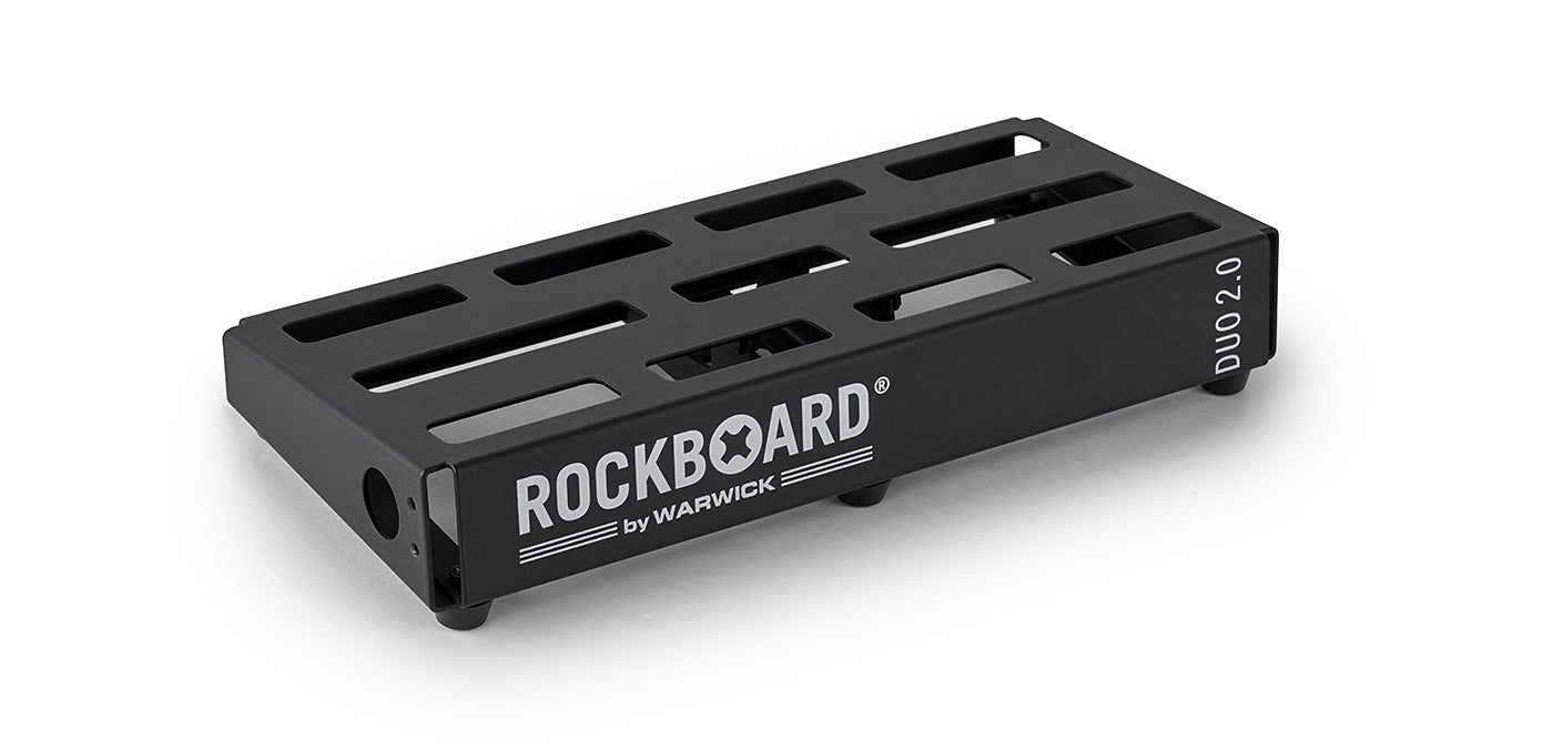 RockBoard RockBoard Pedalboard Duo 2.0 w/ Gig-Bag - RBO B 2.0 DUO B - 12.5" x 5.25"