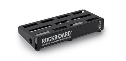 RockBoard RockBoard Pedalboard Duo 2.0 w/ Gig-Bag - RBO B 2.0 DUO B - 12.5" x 5.25"