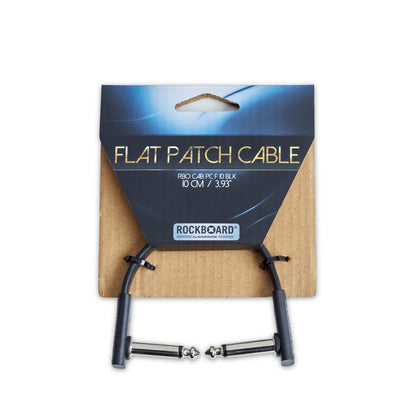 RockBoard RockBoard Flat Patch Cable Black Series - 10cm - RBO CAB PC F 10 BLK