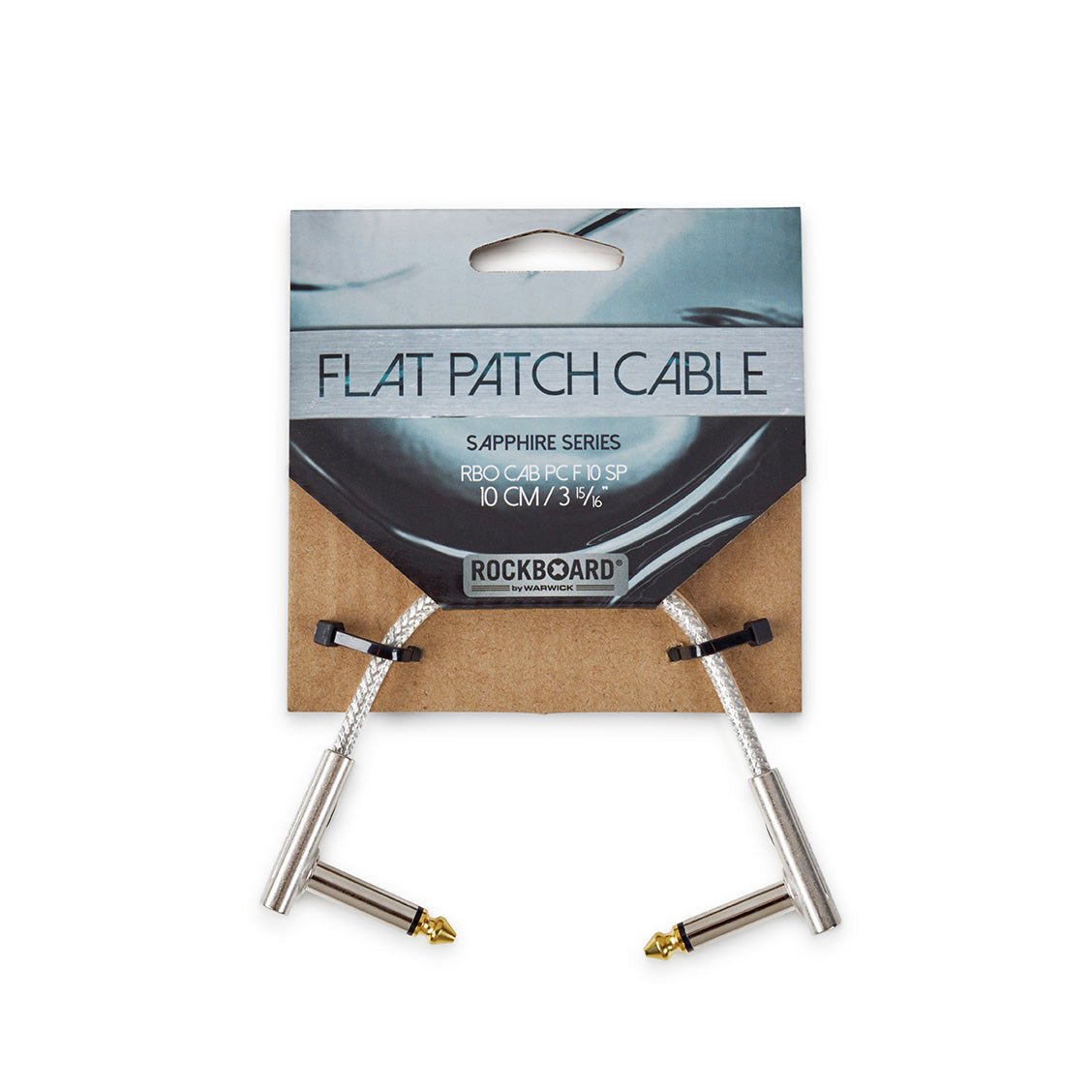 RockBoard RockBoard Flat Patch Cable Sapphire Series - 10cm - RBO CAB PC F 10 SP