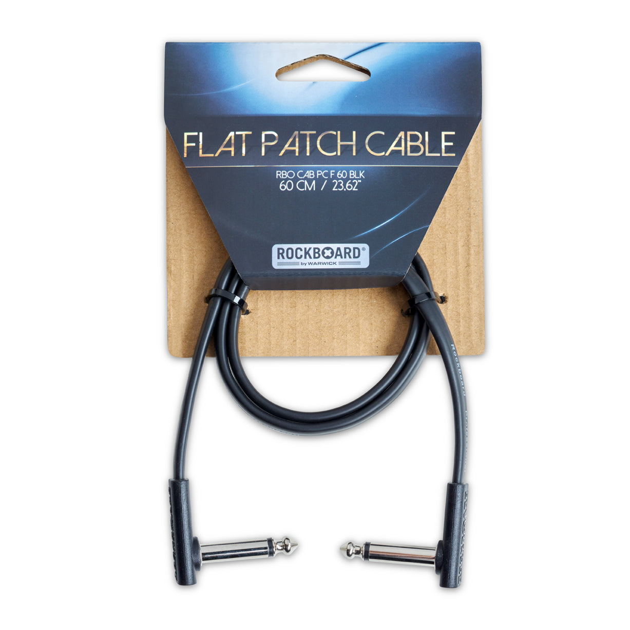 RockBoard RockBoard Flat Patch Cable Black Series - 60cm - RBO CAB PC F 60 BLK
