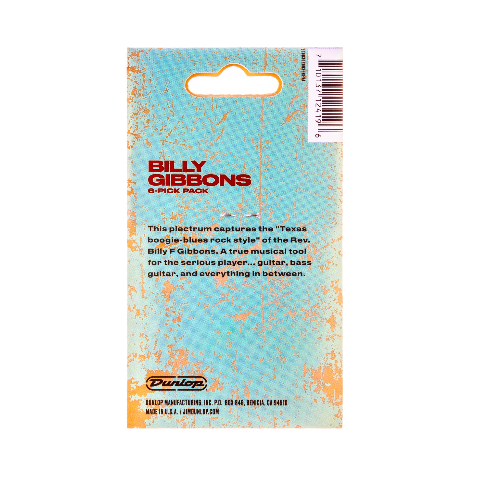 Jim Dunlop DUNLOP REV WILLY'S MEXICAN LOTTERY BRAND GEL GUITAR PICK PLAYERS PACK 06-PACK EXTRA HEAVY - RWP01XH