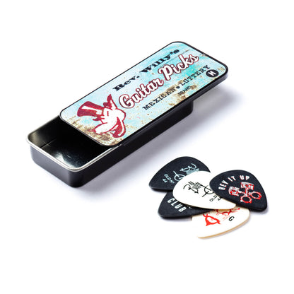 Jim Dunlop DUNLOP REV WILLY PICK TIN GUITAR PICK REFILL BOX HEAVY - RWT03H