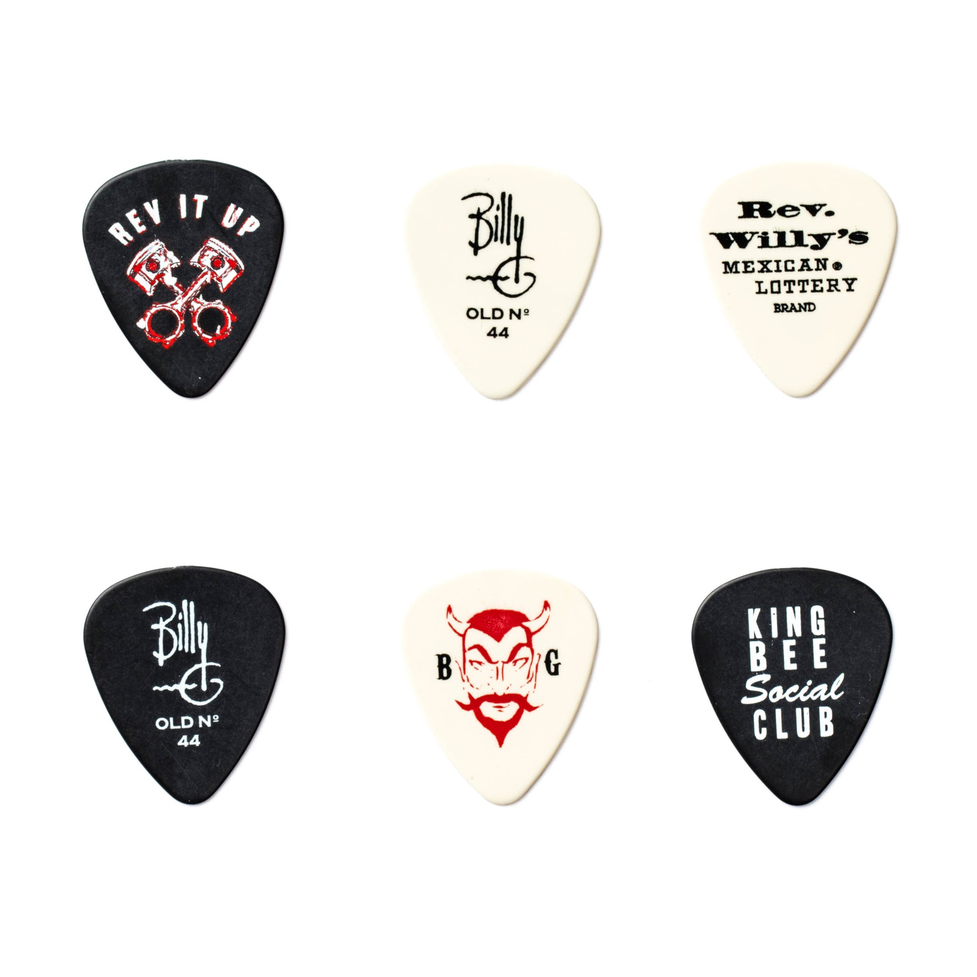 Jim Dunlop DUNLOP REV WILLY PICK TIN GUITAR PICK REFILL BOX HEAVY - RWT03H