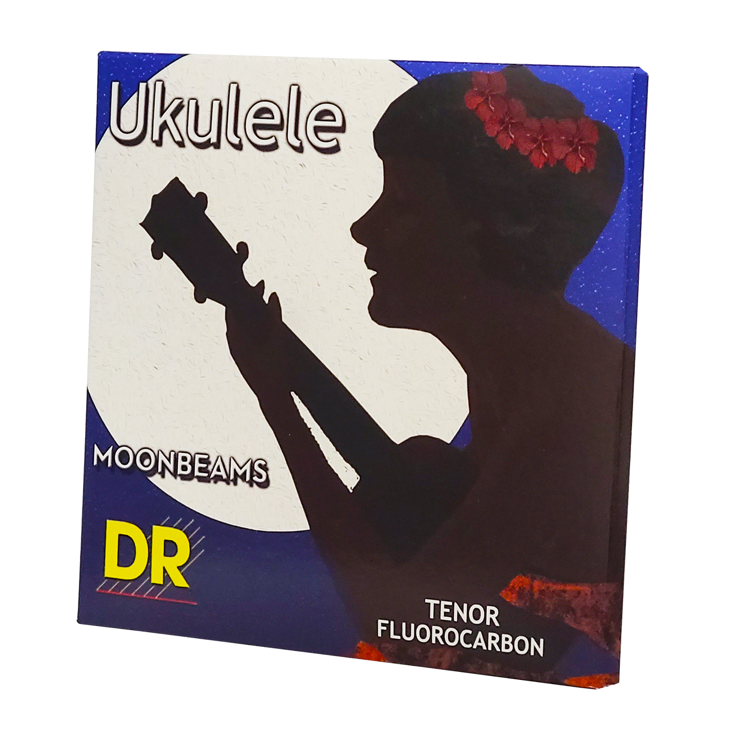 DR Strings DR MOONBEAMS Clear Fluorocarbon Ukulele String Set - 21-22 Tenor UFT