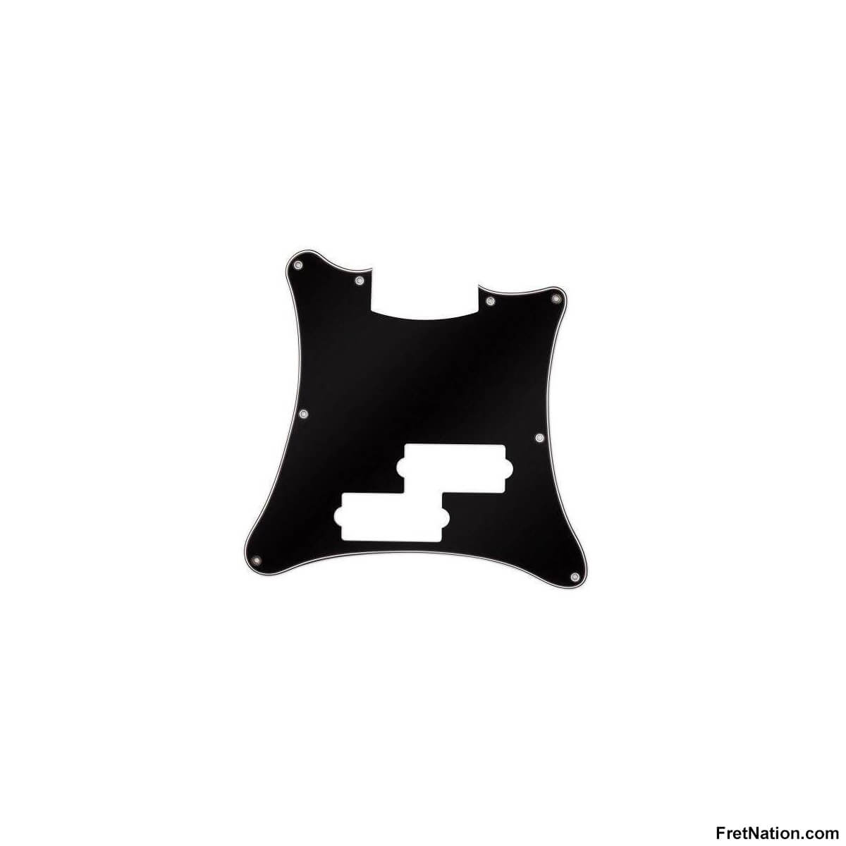 Warwick Warwick Parts - Pickguard for Warwick Adam Clayton Signature - SP W 40936 BLACK