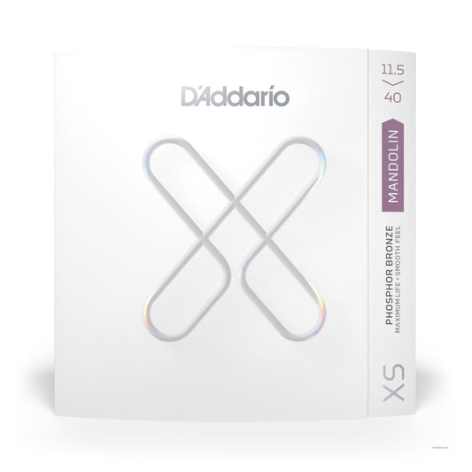 D'Addario D'Addario XS Phosphor Bronze Mandolin String Set - 11.5-40 Custom Medium XSM11540