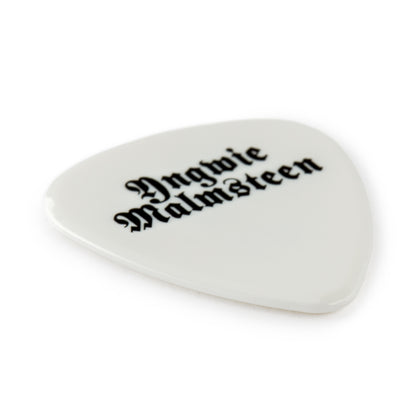 Jim Dunlop DUNLOP YNGWIE MALMSTEEN CUSTOM 1.5mm DELRIN GUITAR PICK WHITE PLAYER'S PACK 06-PACK - YJMP01WH
