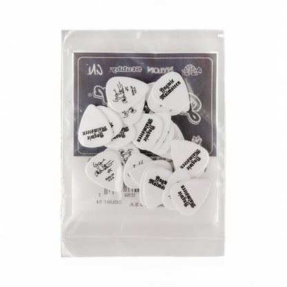 Jim Dunlop DUNLOP YNGWIE MALMSTEEN CUSTOM 1.5mm DELRIN GUITAR PICK WHITE REFILL BAG 24-PACK - YJMR01WH