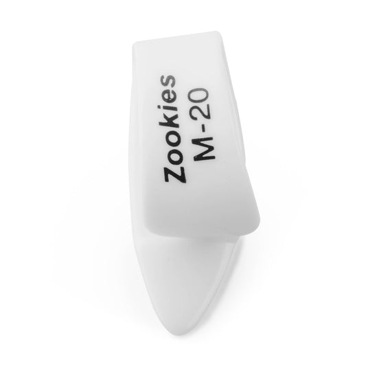 Jim Dunlop DUNLOP ZOOKIES 20 DEGREE ANGLE THUMBPICKS GUITAR PICK REFILL BAG MEDIUM 12-PACK - Z9002M20