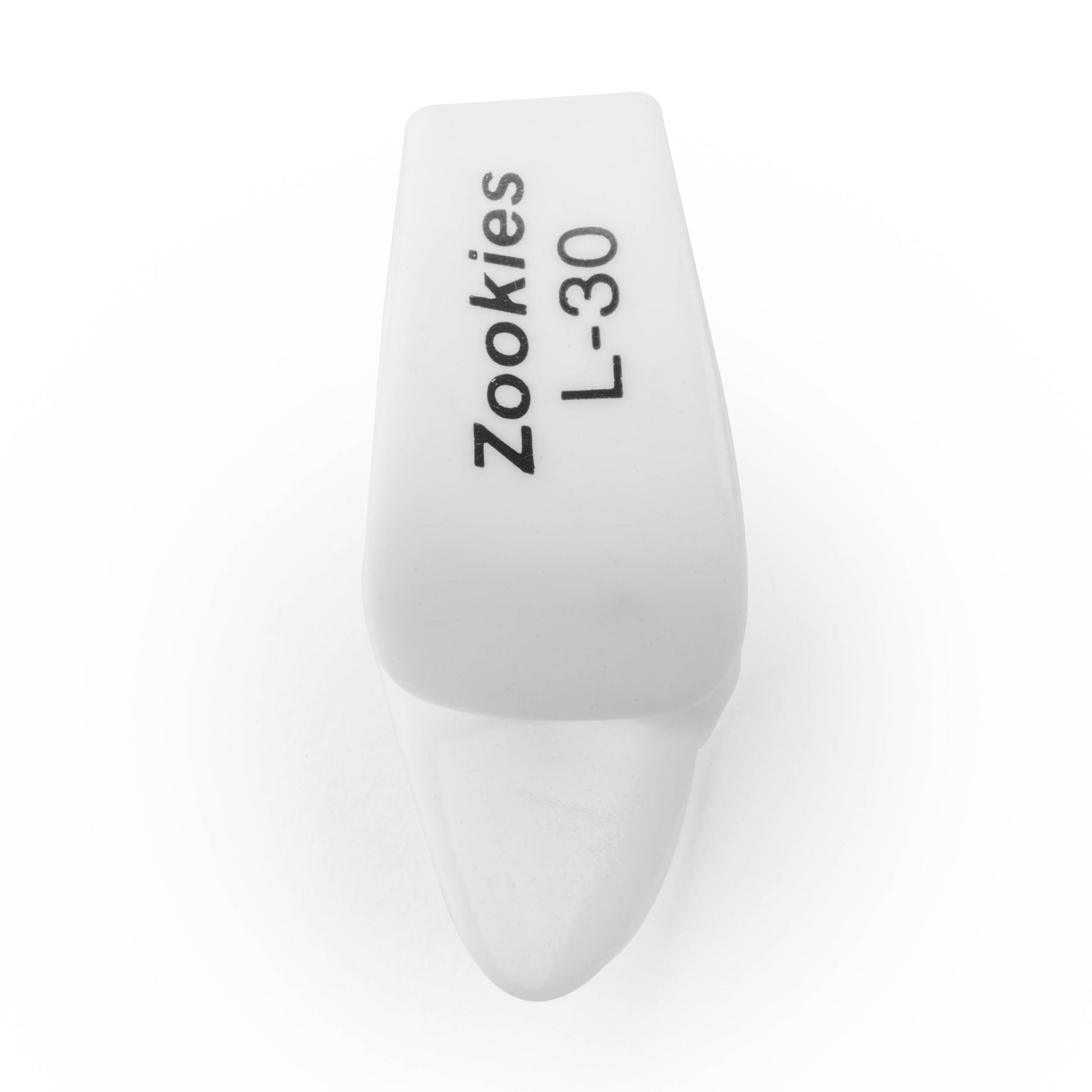 Jim Dunlop DUNLOP ZOOKIES 30 DEGREE ANGLE THUMBPICKS GUITAR PICK REFILL BAG LARGE 12-PACK - Z9003L30