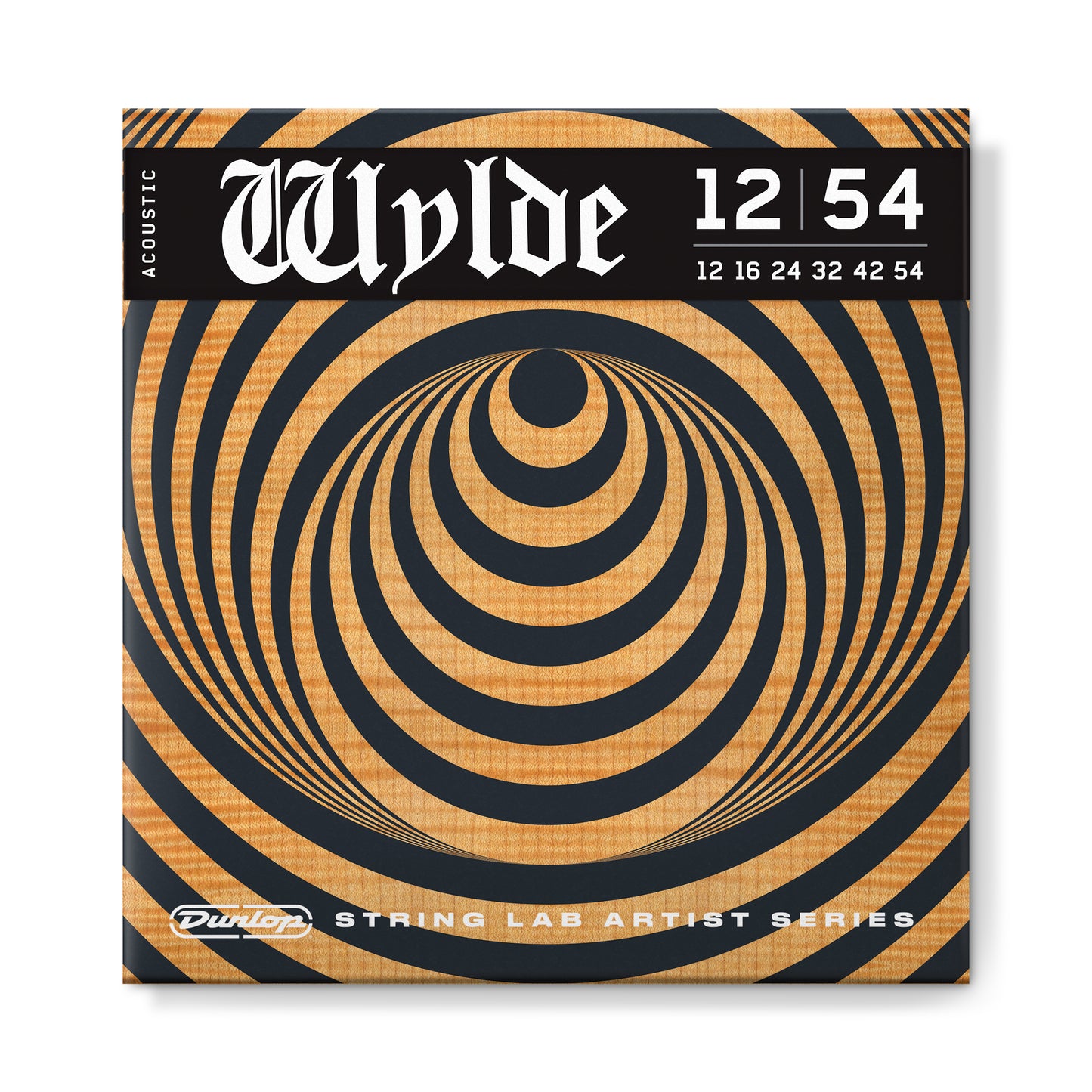 Jim Dunlop DUNLOP ZAKK WYLDE STRING LAB ACOUSTIC GUITAR 06-STRING SET - 12-54 - ZWAP1254