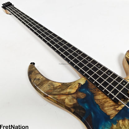 AC Guitars AC Guitars Krell 433 Headless 4-String Bass 33" Scale 9.40lbs