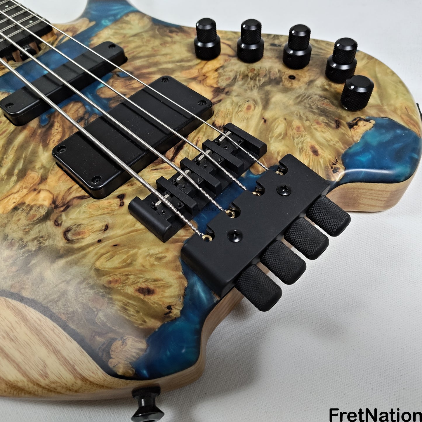 AC Guitars AC Guitars Krell 433 Headless 4-String Bass 33" Scale 9.40lbs