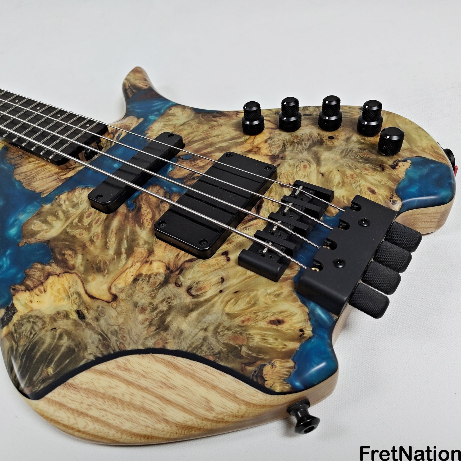 AC Guitars AC Guitars Krell 433 Headless 4-String Bass 33" Scale 9.40lbs