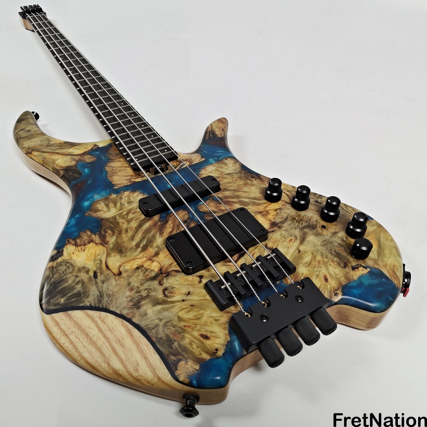 AC Guitars AC Guitars Krell 433 Headless 4-String Bass 33" Scale 9.40lbs