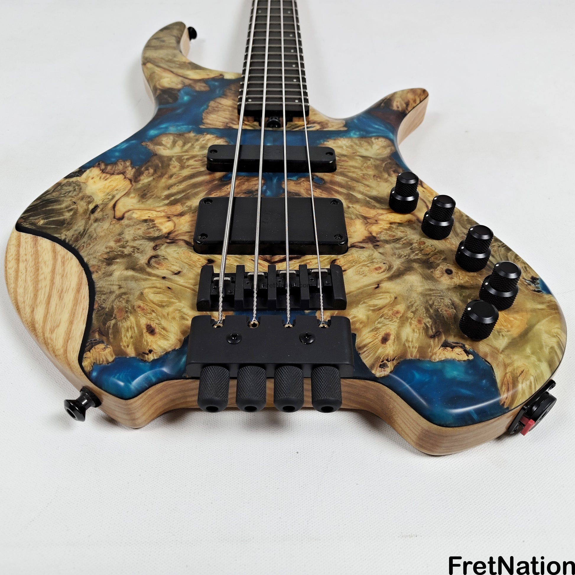 AC Guitars AC Guitars Krell 433 Headless 4-String Bass 33" Scale 9.40lbs