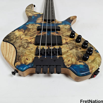 AC Guitars AC Guitars Krell 433 Headless 4-String Bass 33" Scale 9.40lbs