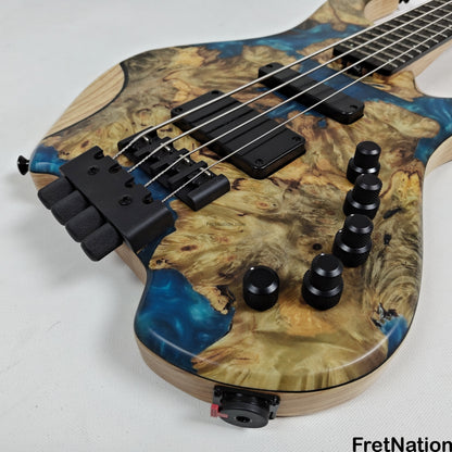 AC Guitars AC Guitars Krell 433 Headless 4-String Bass 33" Scale 9.40lbs