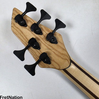 AC Guitars AC Guitars Krell 5-String Bass 34" Scale Poplar Burl 9.96lbs