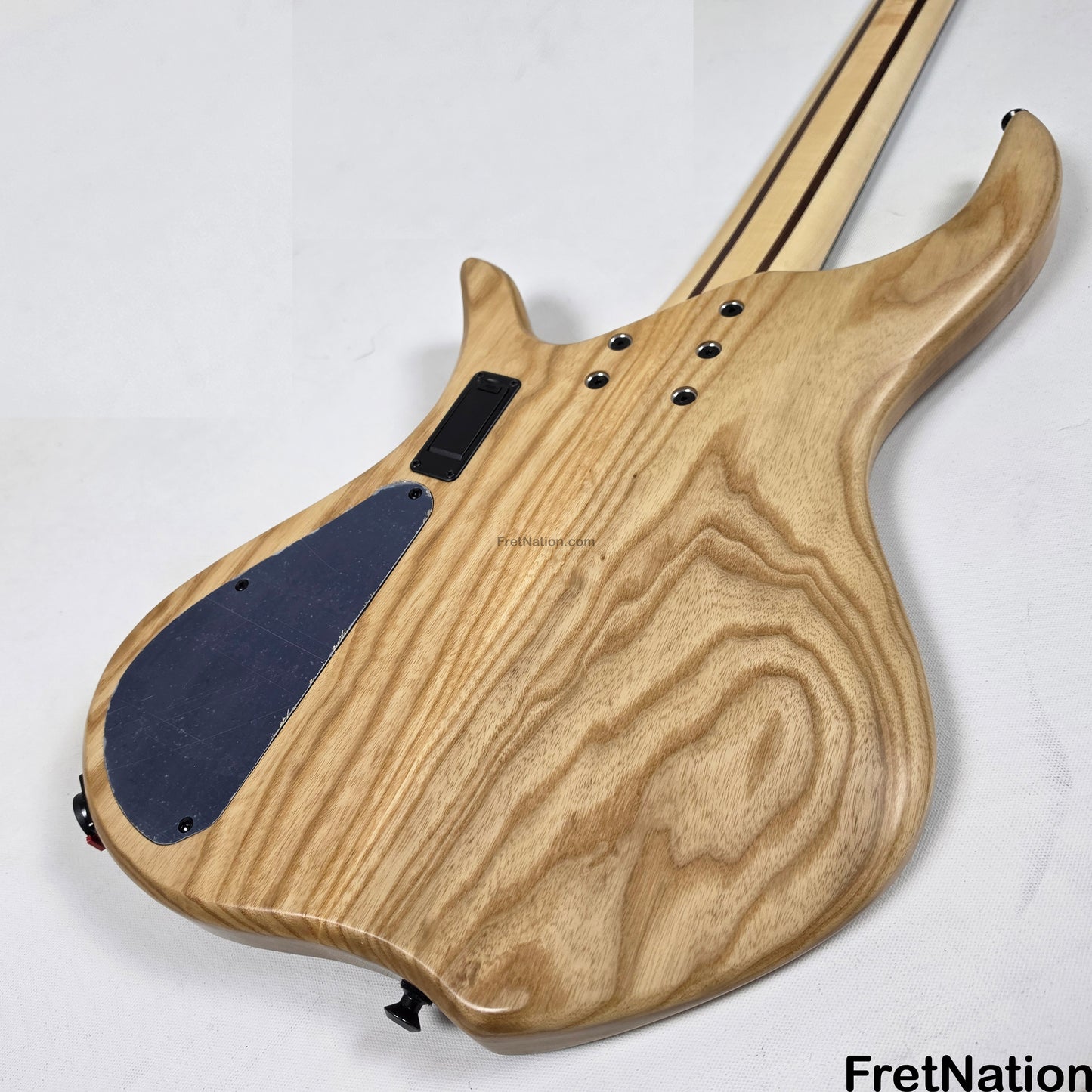 AC Guitars AC Guitars Krell 5-String Bass 34" Scale Poplar Burl 9.96lbs