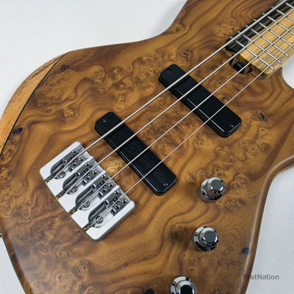 AC Guitars AC Guitars Mule 4/30 Silver Berry Short Scale 4-String Bass 30" Scale 8.40lbs