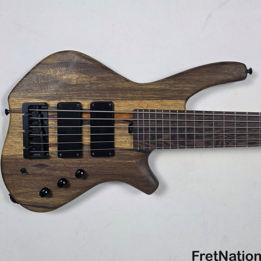 AC Guitars AC Guitars RSK 6/32 6-String Bass 32" Scale Black Limba 9.62lbs