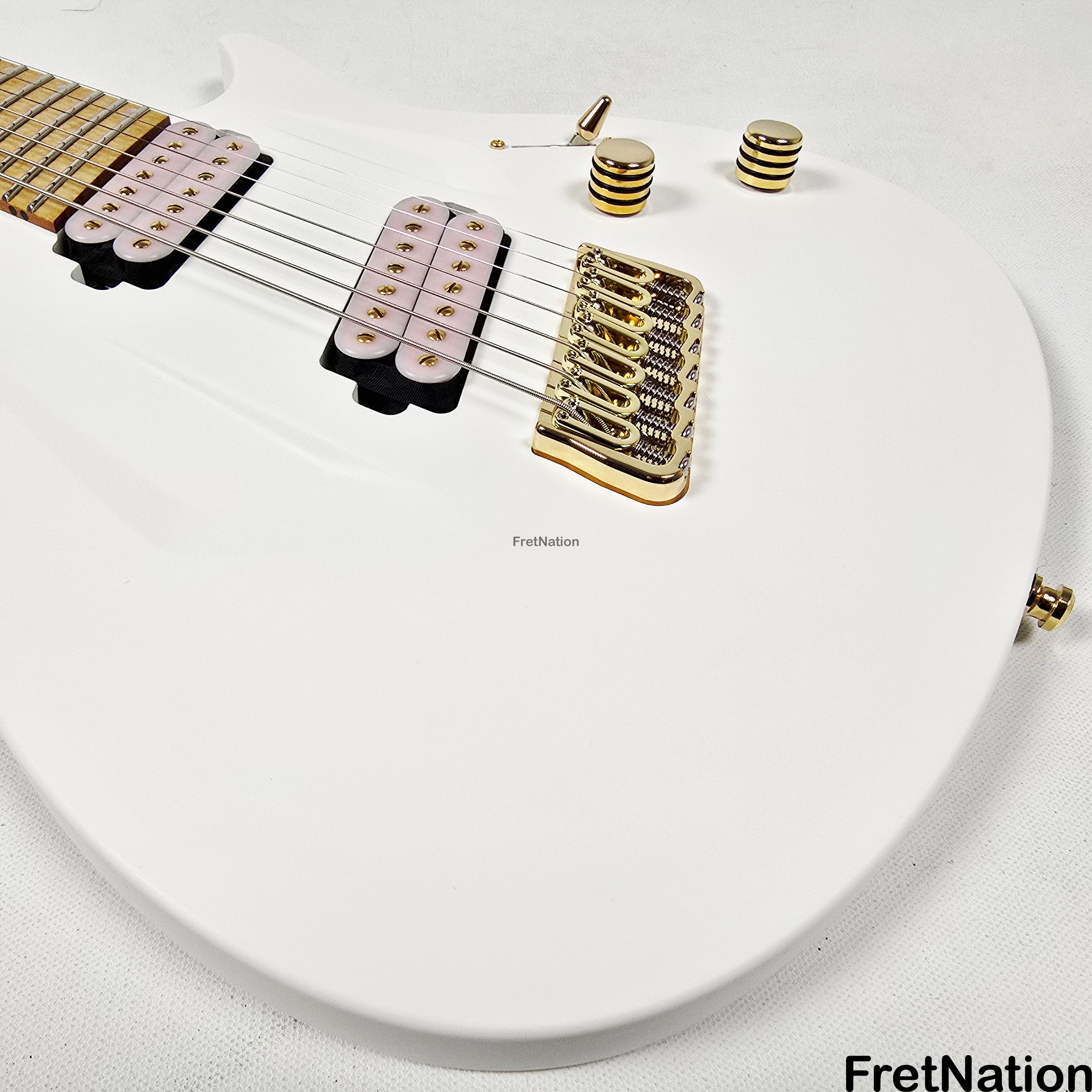 White 7 string guitar sales