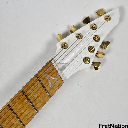 Fret Nation Aristides 070SR Raw White 7-String Multi-Scale Guitar #3173 7.88lbs Pre-Owned