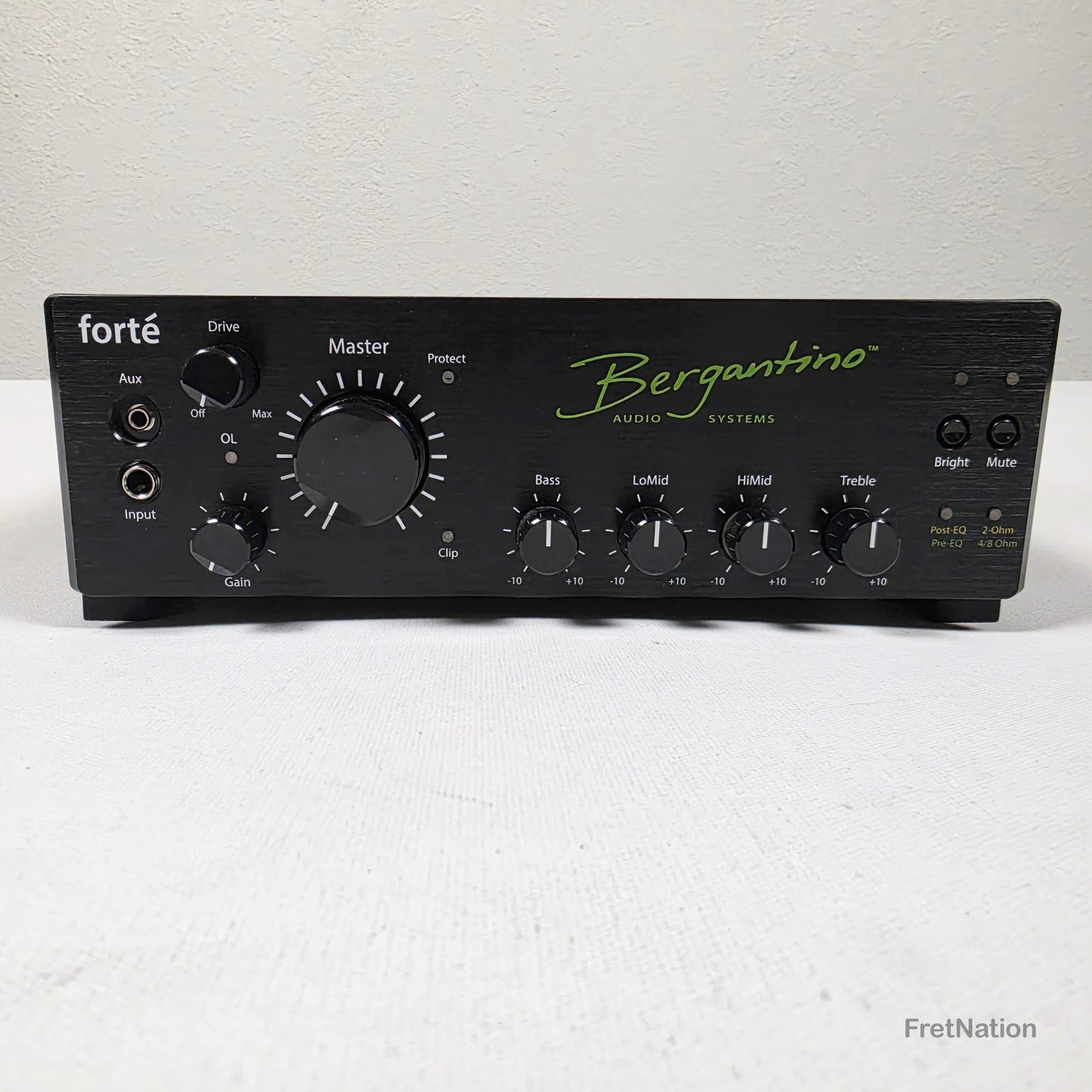 Fret Nation Bergantino FortéD Bass Amp w/ BFT Big Fat Tube Technology - Forte D - PRE-OWNED