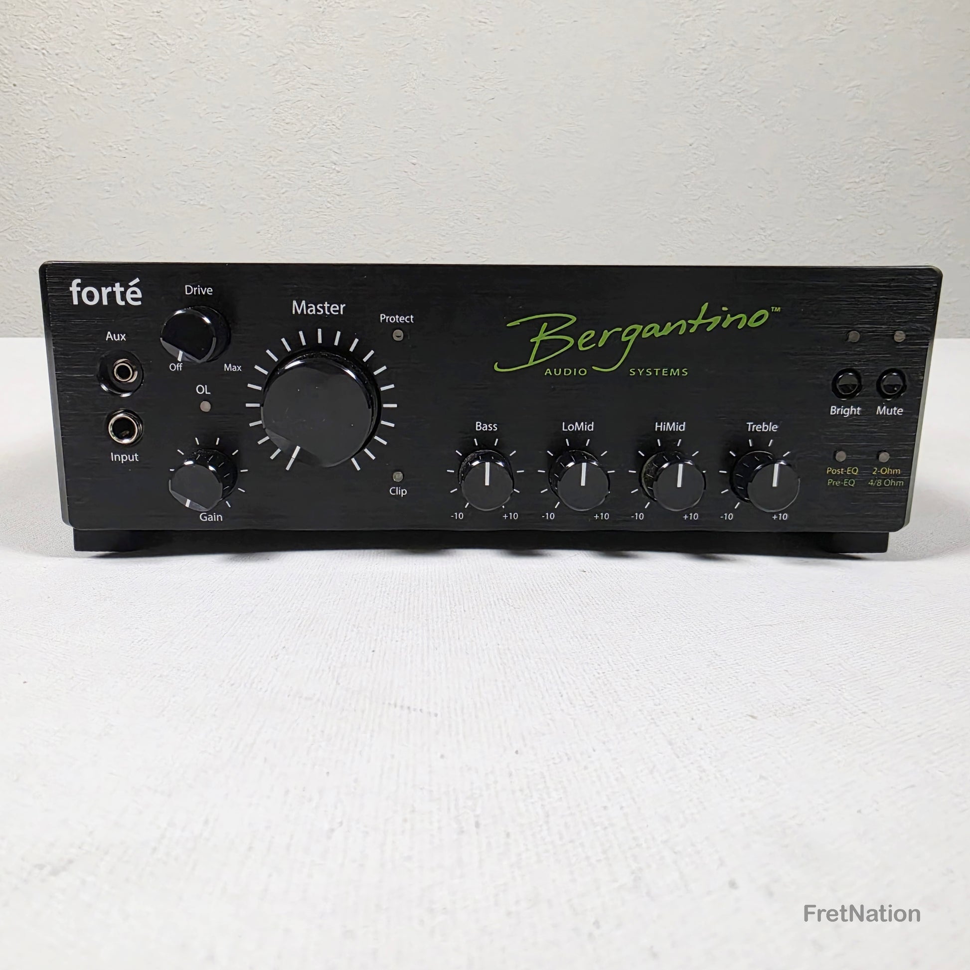 Fret Nation Bergantino FortéD Bass Amp w/ BFT Big Fat Tube Technology - Forte D - PRE-OWNED
