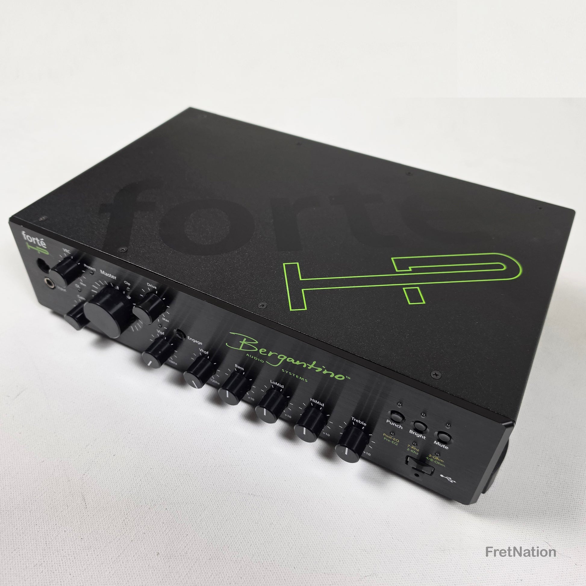 Fret Nation Bergantino Forté HP 1200 Watt Bass Amp Head - PRE-OWNED