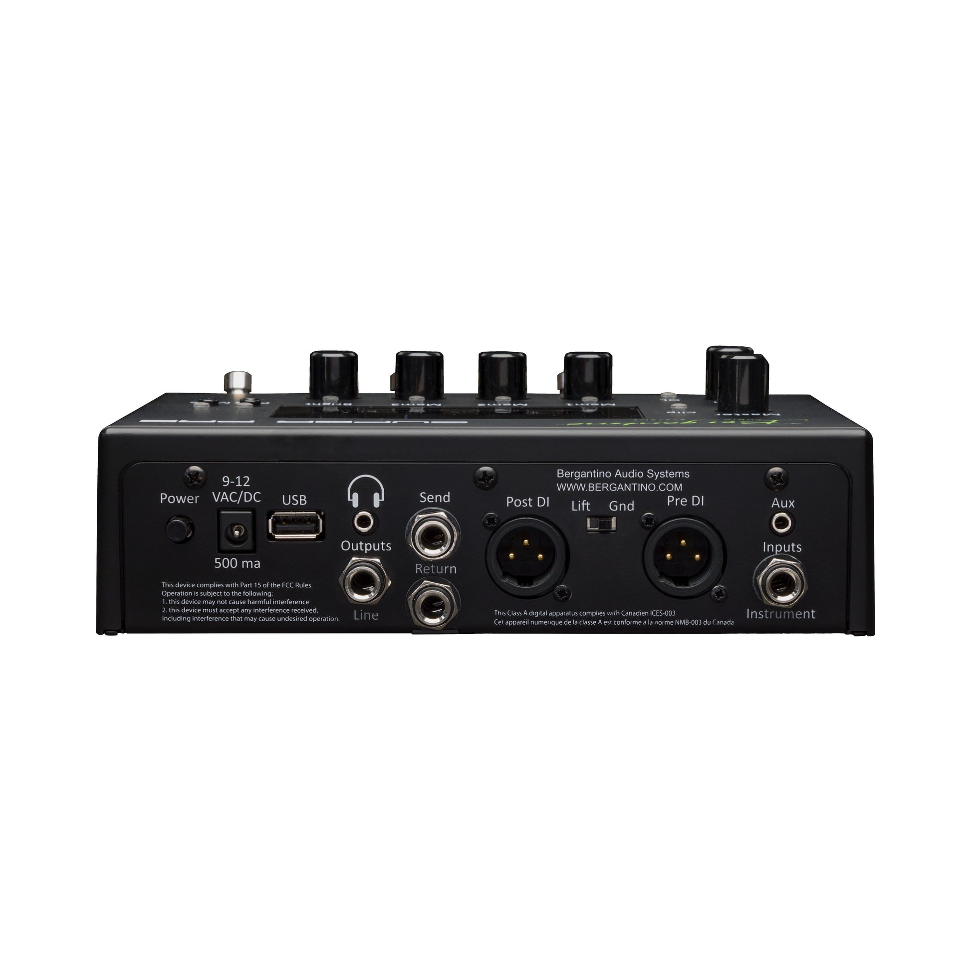 preamp pedal Bergantino Super Pre Bass Preamp Pedal w/ Power Supply – Fret Nation