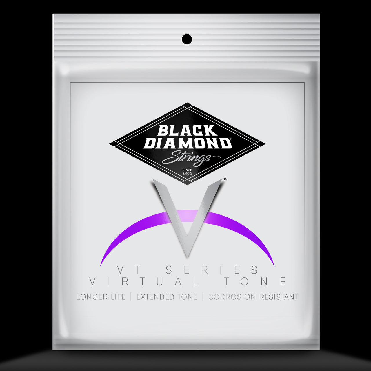Black Diamond Strings Black Diamond 500B Black Coated NPS Series Bass String Set Long Scale - 5-String 40-120 Light N550LB37