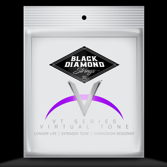 Black Diamond Strings Black Diamond 500B Black Coated NPS Series Bass String Set Long Scale - 5-String 45-125 Light N550MB37