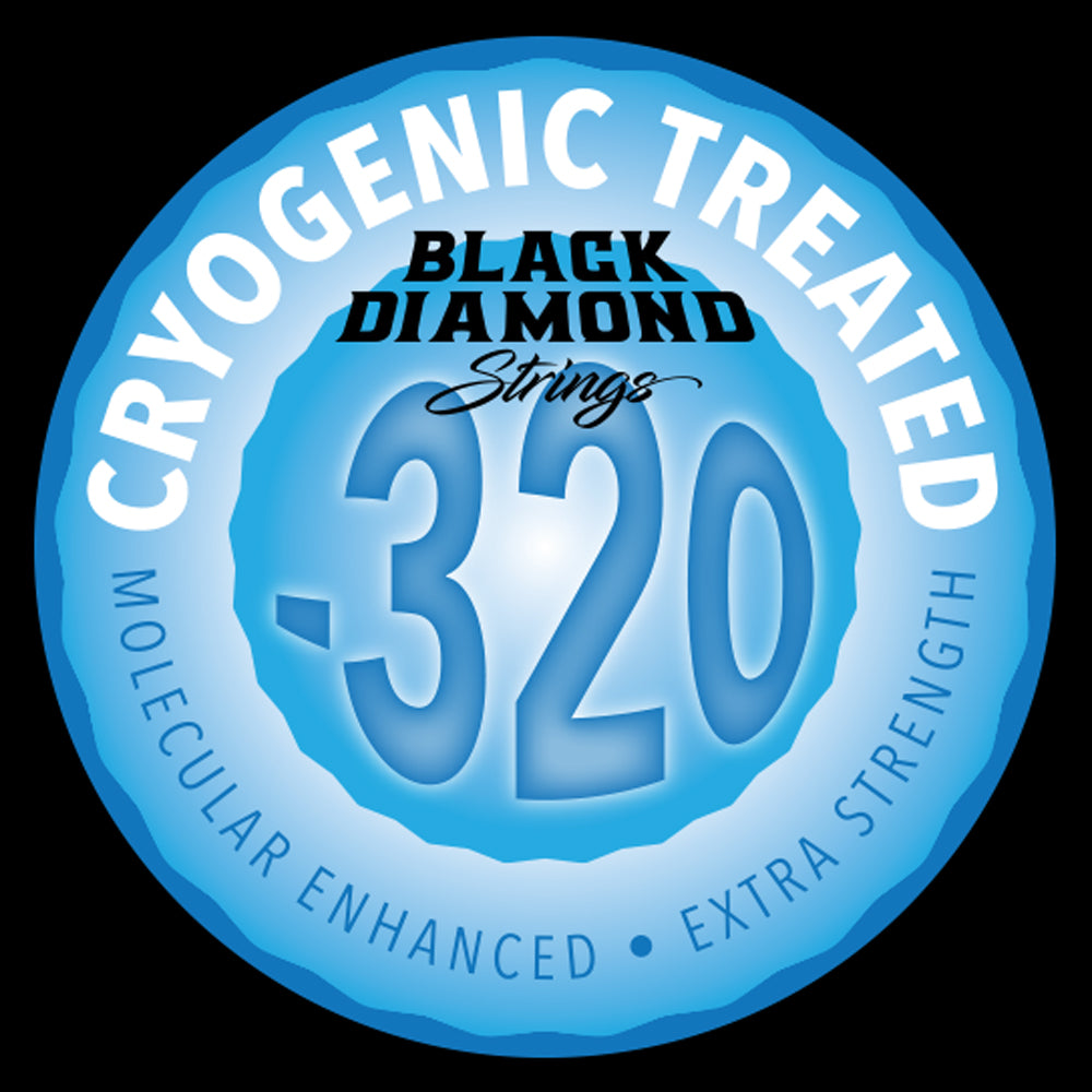 Black Diamond Strings Black Diamond 400 Cryogenic Series Stainless Steel Bass String Set Long Scale - 5-String 40-120 Light N450LCY37