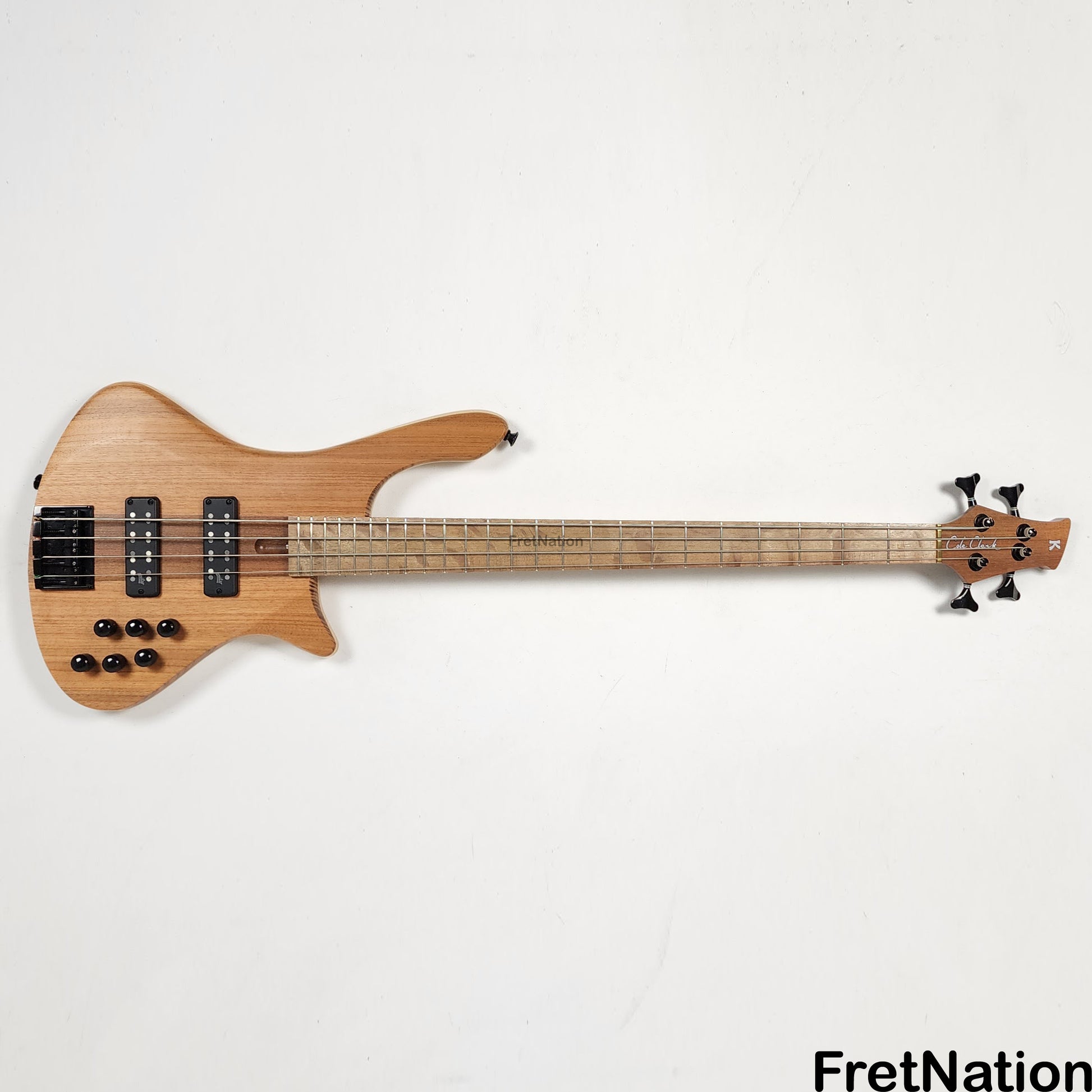 Fret Nation Cole Clark 4-String Bass by Neil Kennedy - 7.40lbs #284