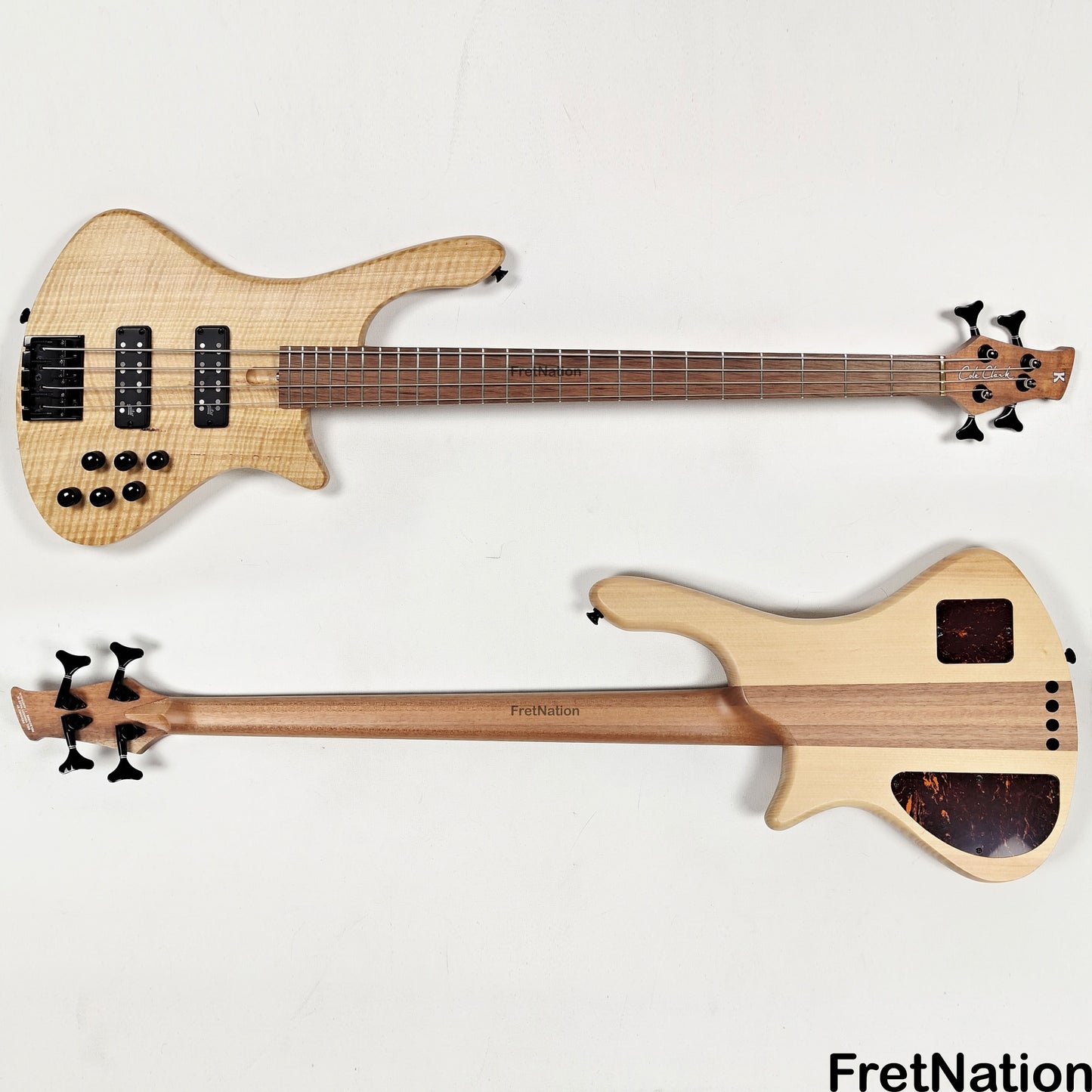 Fret Nation Cole Clark 4-String Bass by Neil Kennedy - 7.46lbs #245