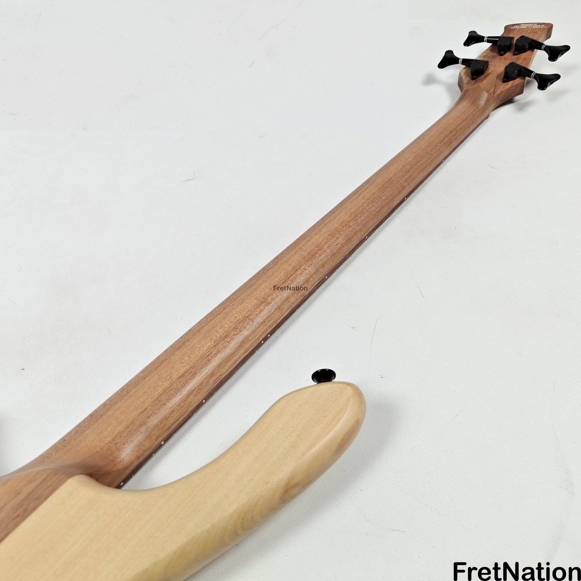 Fret Nation Cole Clark 4-String Bass by Neil Kennedy - 7.46lbs #245