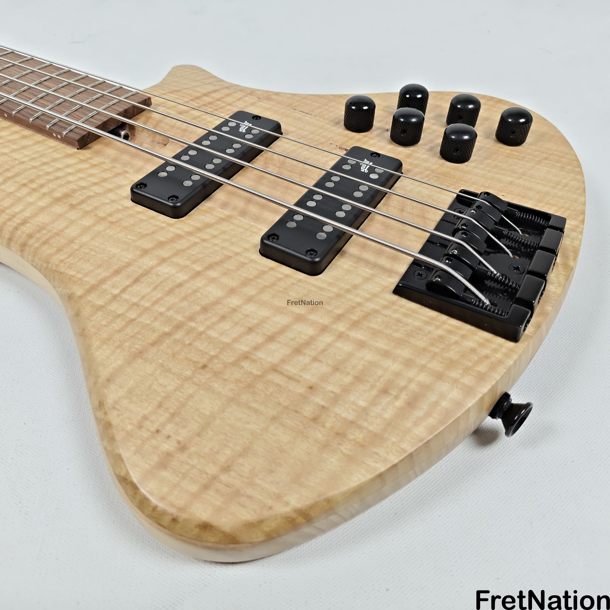 Fret Nation Cole Clark 4-String Bass by Neil Kennedy - 7.46lbs #245