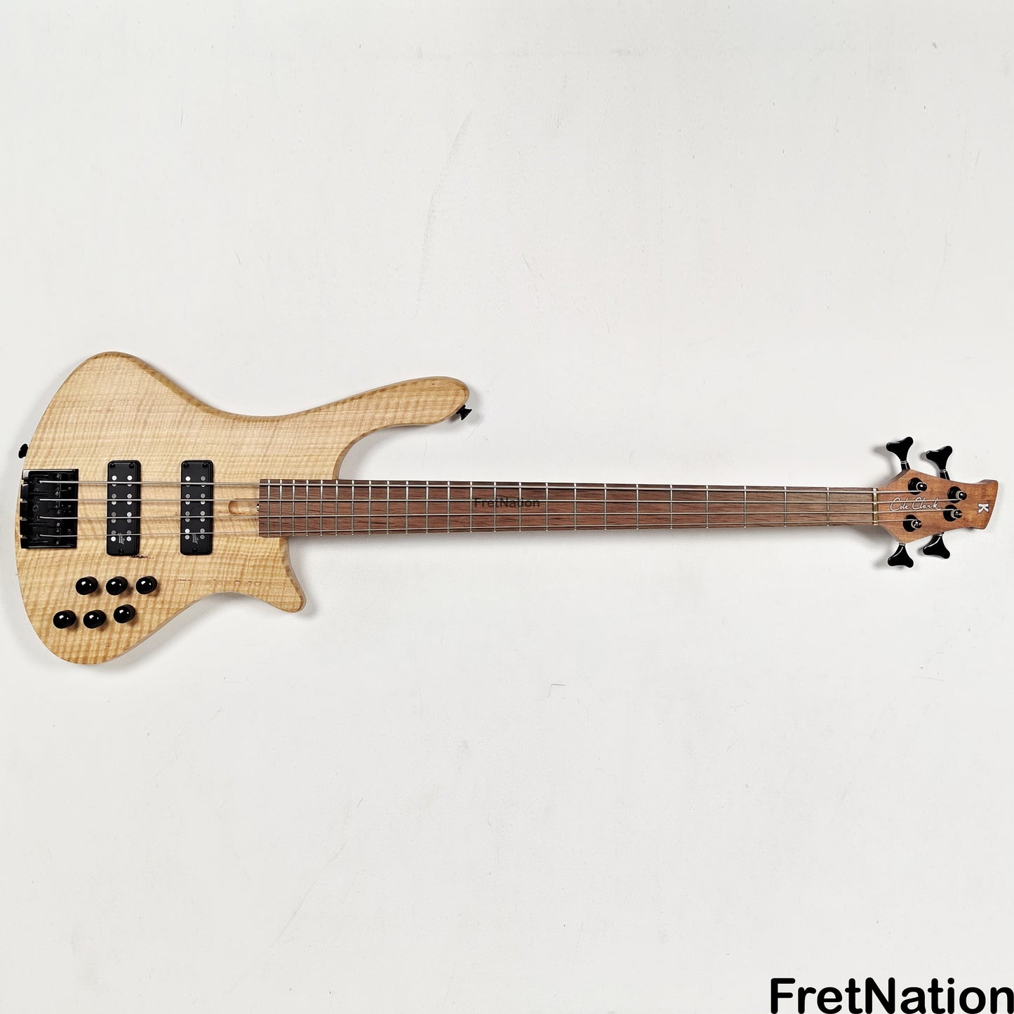 Fret Nation Cole Clark 4-String Bass by Neil Kennedy - 7.46lbs #245