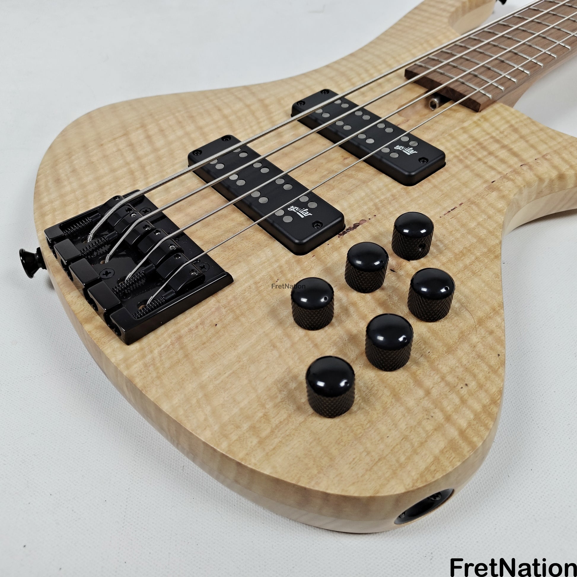 Fret Nation Cole Clark 4-String Bass by Neil Kennedy - 7.46lbs #245