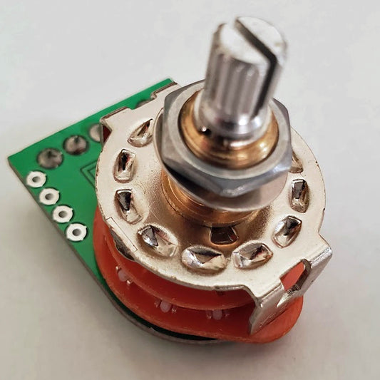 Dingwall Dingwall 2x Rotary Switch - 4-Way Rotary Pickup Selector Assembly - FOR 2 PICKUP BASSES!