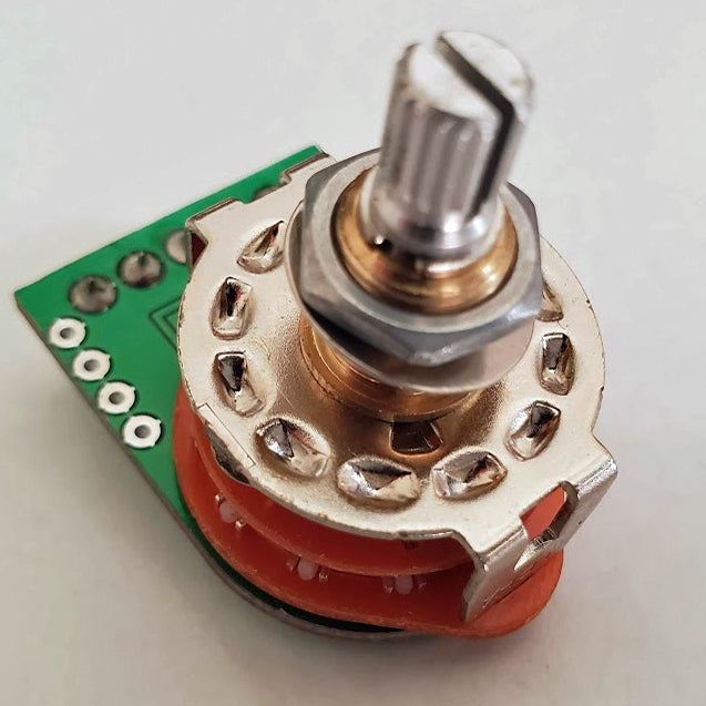 Dingwall Dingwall D-Roc Rotary Switch - 4-Way Rotary Pickup Selector Assembly - FOR 3 PICKUP BASSES!