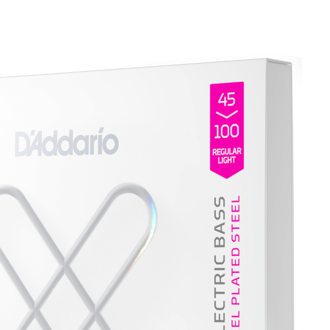 D'Addario D'Addario XS Coated Nickel Bass String Set Long Scale - 4-String 45-100 Regular Light XSB45100