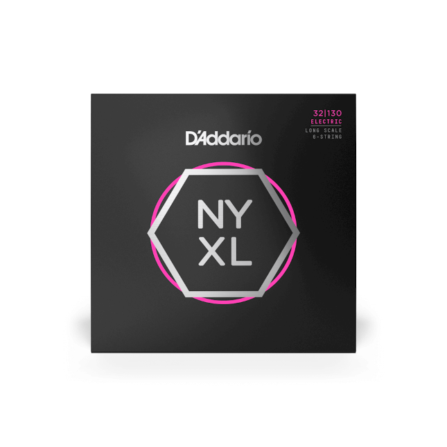 D'Addario D'Addario NYXL Nickel Wound Bass String Set Long Scale - 6-String 32-130 NYXL32130