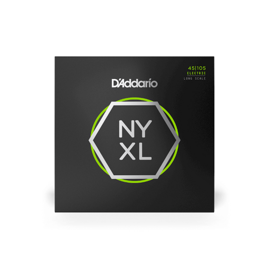 D'Addario D'Addario NYXL Nickel Wound Bass String Set Long Scale - 4-String 45-105 NYXL45105