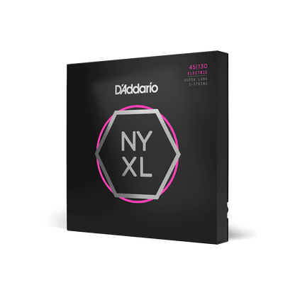 D'Addario D'Addario NYXL Nickel Wound Bass String Set Super Long Scale - 5-String 45-130 NYXL45130SL