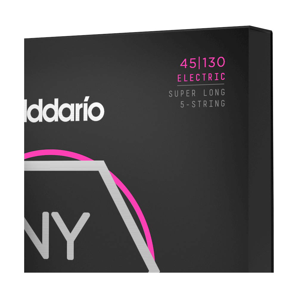 D'Addario D'Addario NYXL Nickel Wound Bass String Set Super Long Scale - 5-String 45-130 NYXL45130SL